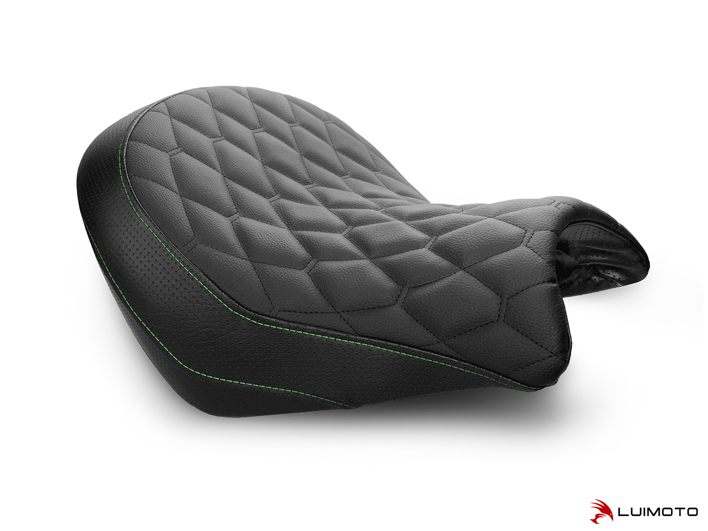 LUIMOTO (HEX-DIAMOND) Rider Seat Cover for the KAWASAKI VULCAN S (2015+) LUIMOTO (HEX-DIAMOND) Rider Seat Cover for the KAWASAKI VULCAN S (2015+)